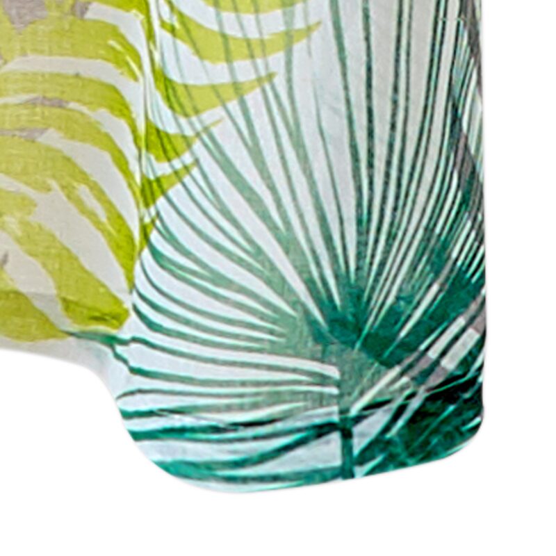 Voilage TROPIKA coloris vert tropical 140 x 240 cm
