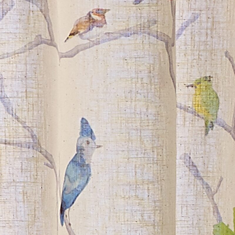 Voilage COLIBRI coloris multicolore 150 x 250 cm