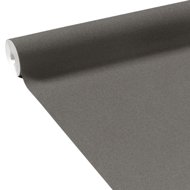 Papier peint intissé TOILE DE LIN BY SOPHIE FERJANI coloris taupe