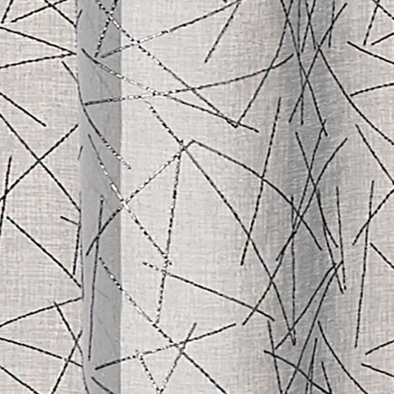 Voilage HALO coloris gris 140 x 240 cm