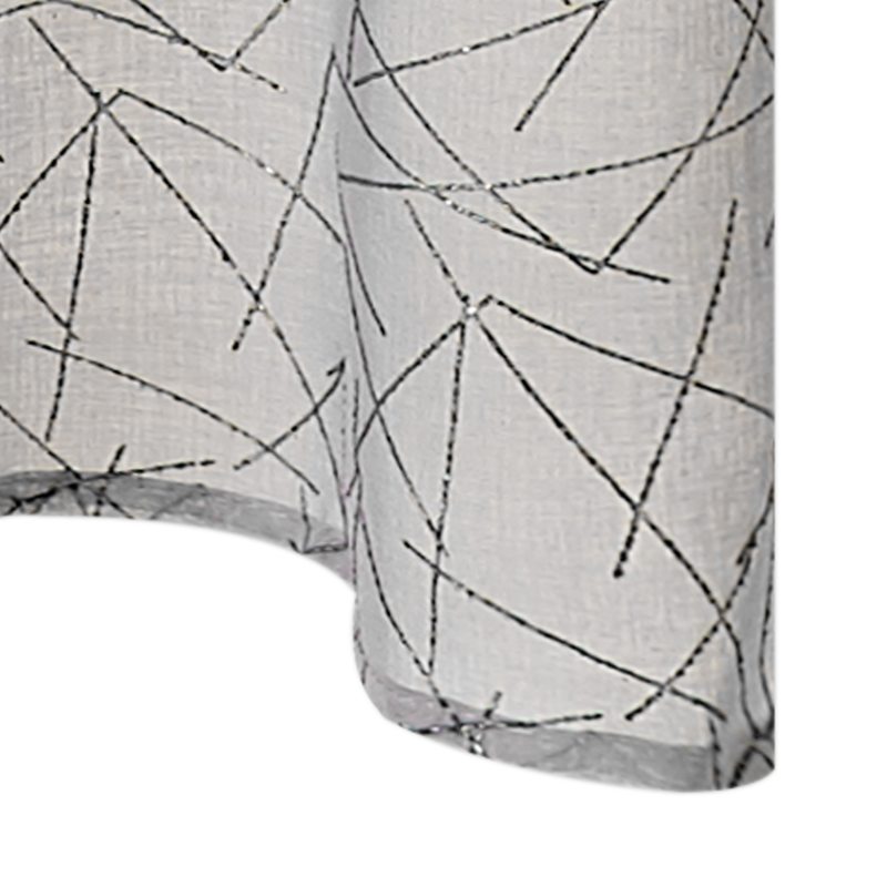 Voilage HALO coloris gris 140 x 240 cm