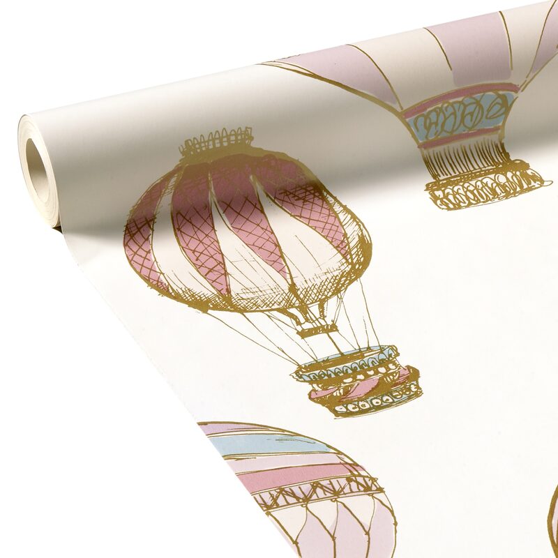 Papier peint BALLOON coloris blanc