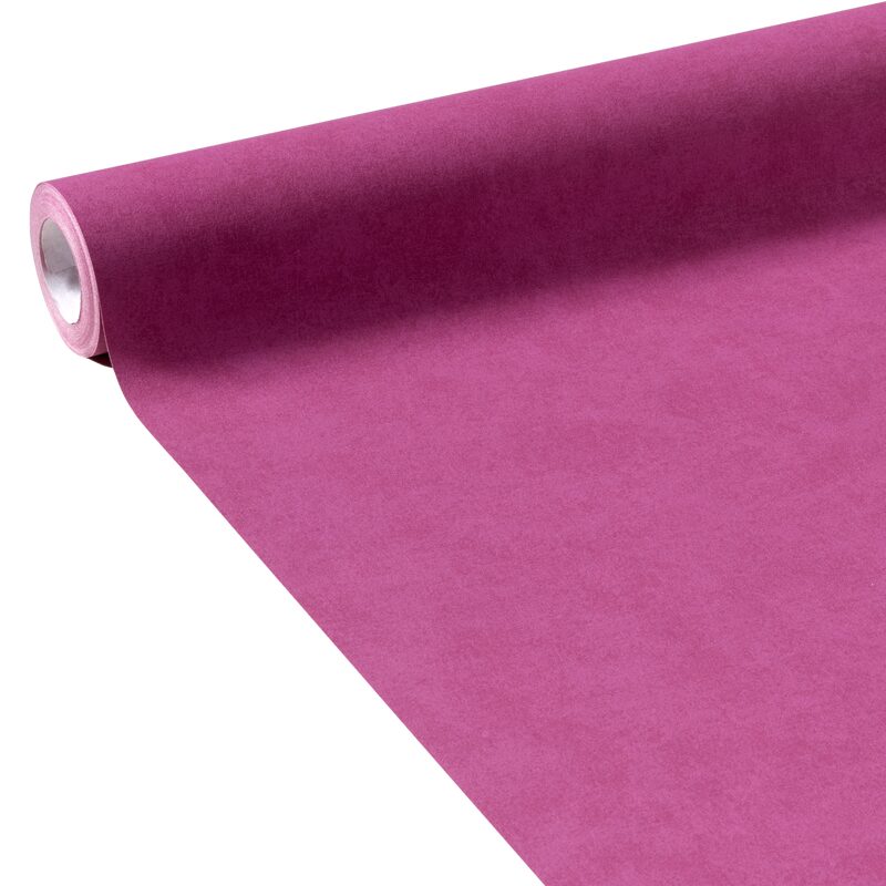 Papier peint intissé ESSENTIELLE coloris framboise