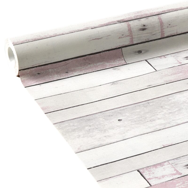 Papier peint intissé LILY coloris blanc