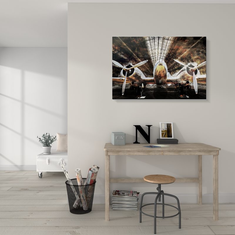 Tableau en verre BOMBER 70 x 100 cm