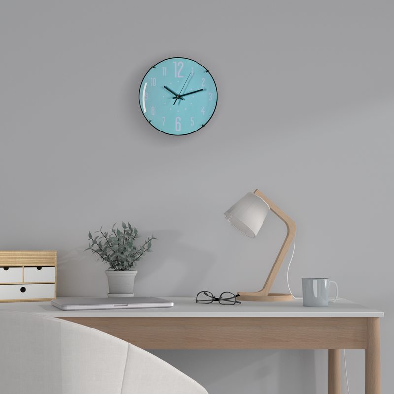 Horloge ALDO coloris bleu turquoise