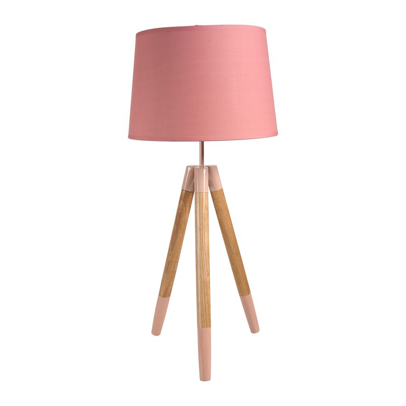 Lampe à poser FUNNY coloris rose poudré 66 x 30 cm