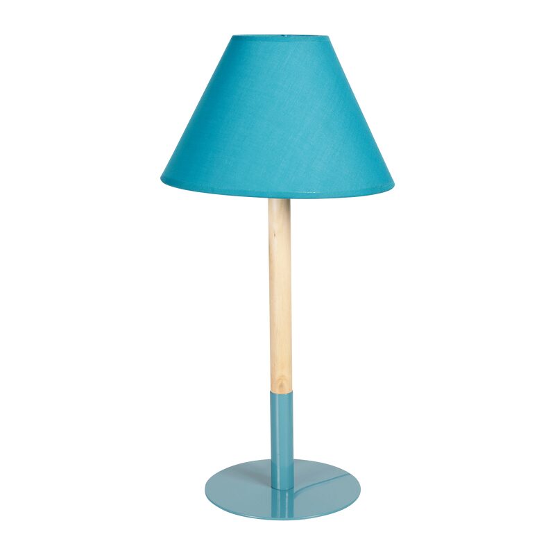 Lampe à poser FUNNY coloris bleu 51 x 24 cm