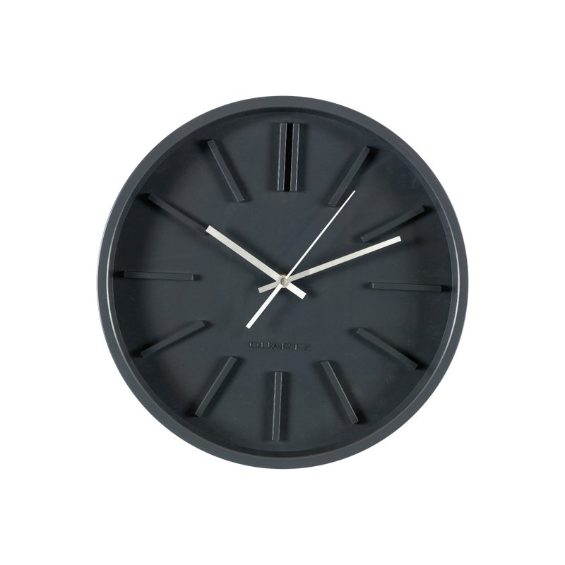 Horloge en plastique ALAN coloris noir