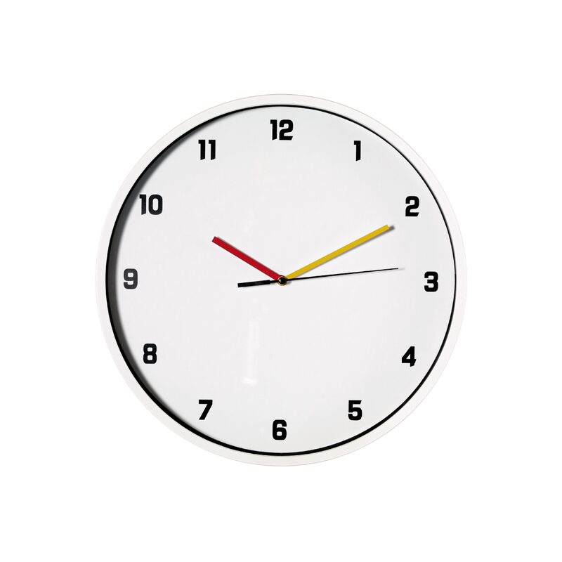 Horloge PAOLO coloris blanc