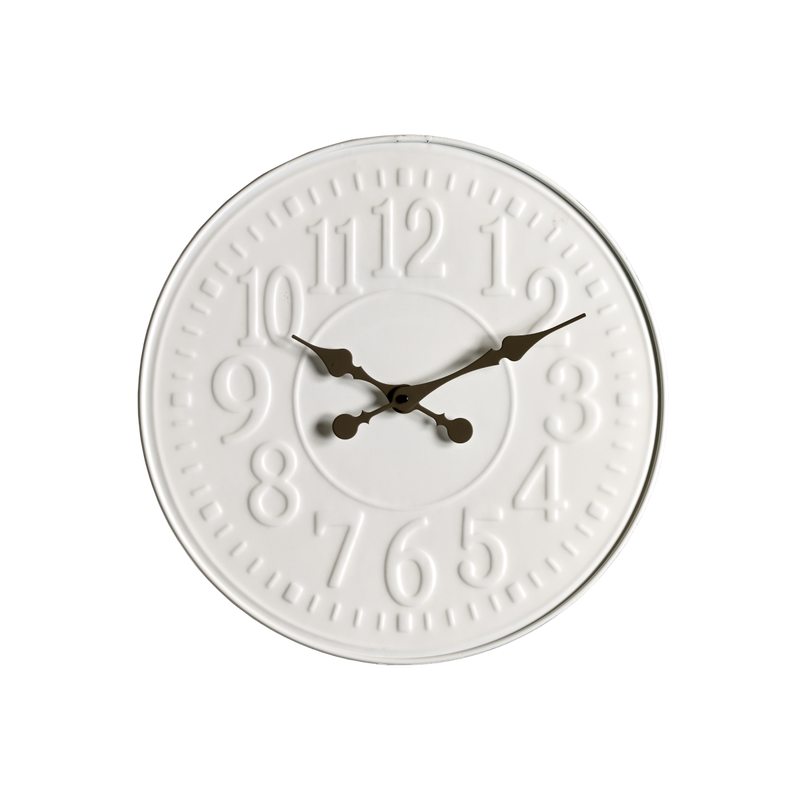 Horloge MELVIN coloris blanc