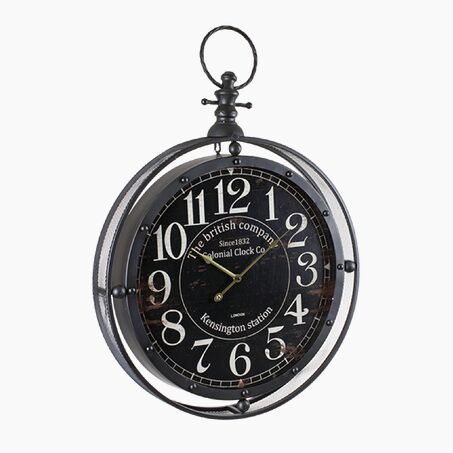 Horloge à gousset LIAM coloris noir