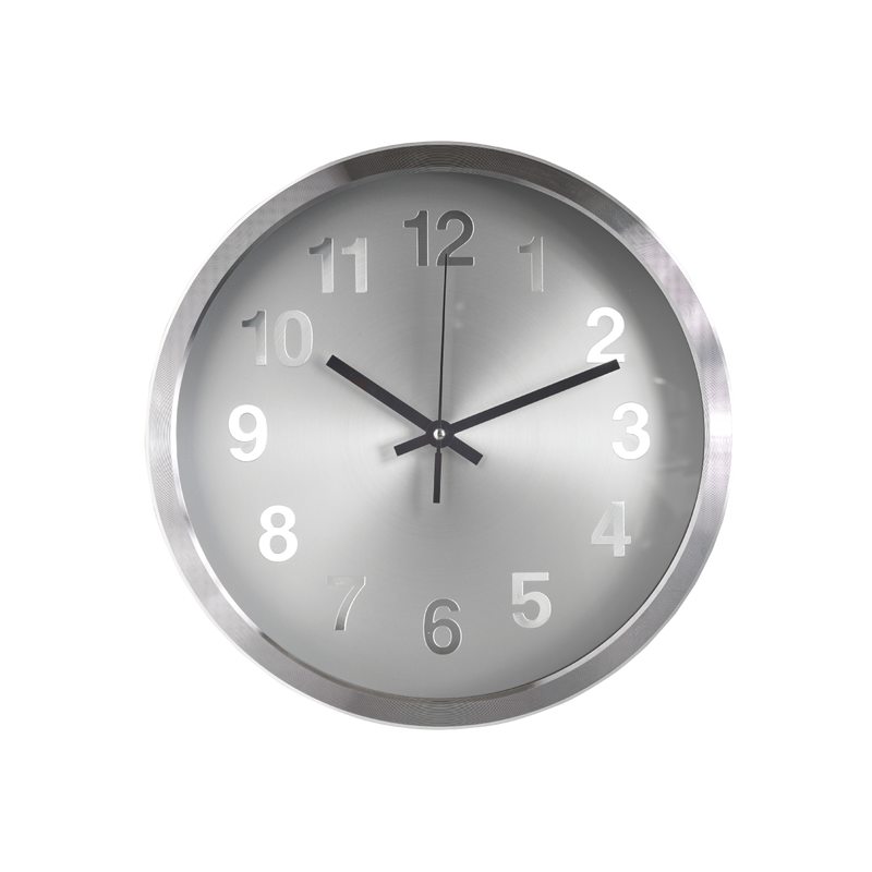 Horloge BASILE coloris argent