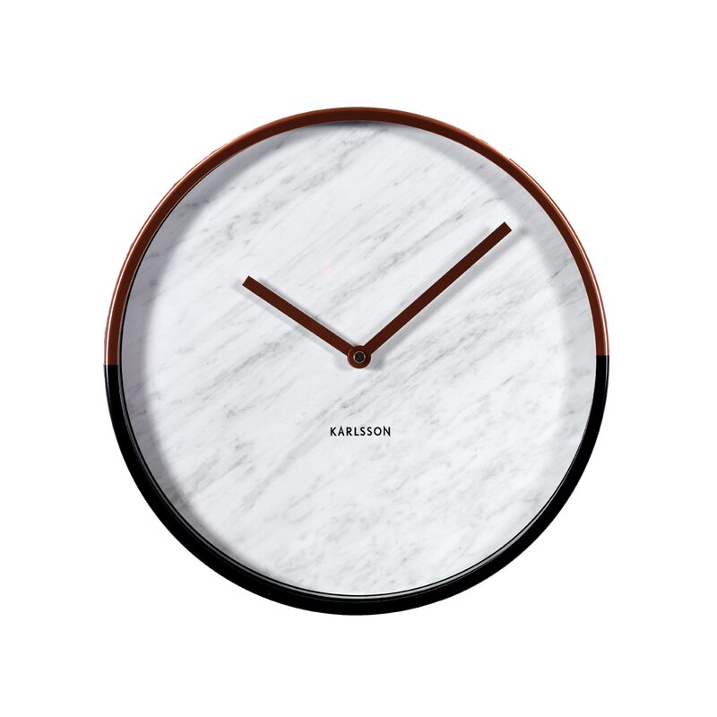 Horloge CESARE coloris cuivre