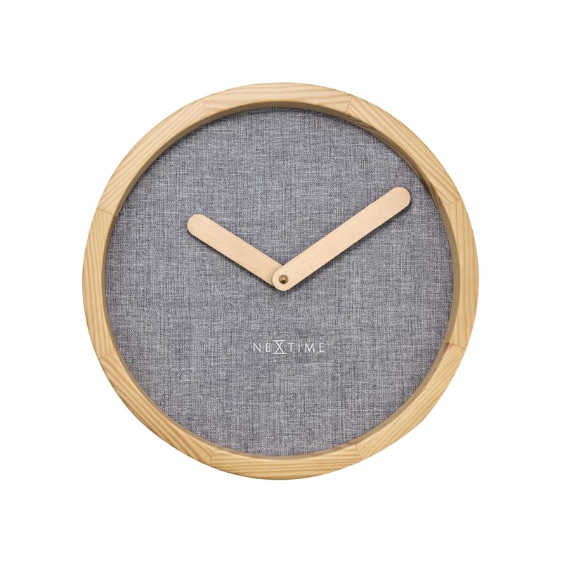 Horloge CALM coloris gris