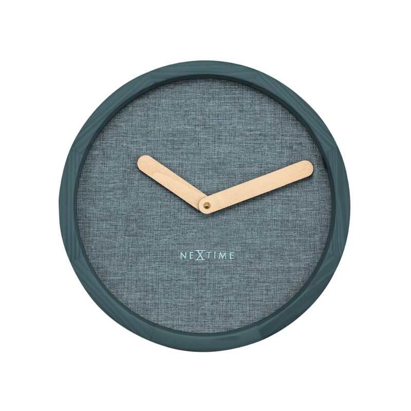 Horloge CALM coloris vert bleu