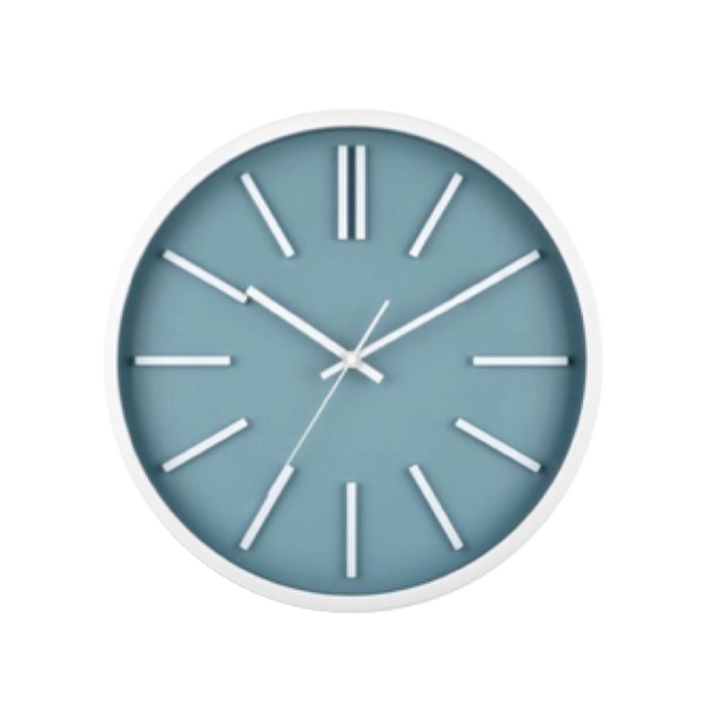 Horloge BARRY coloris bleu ardoise