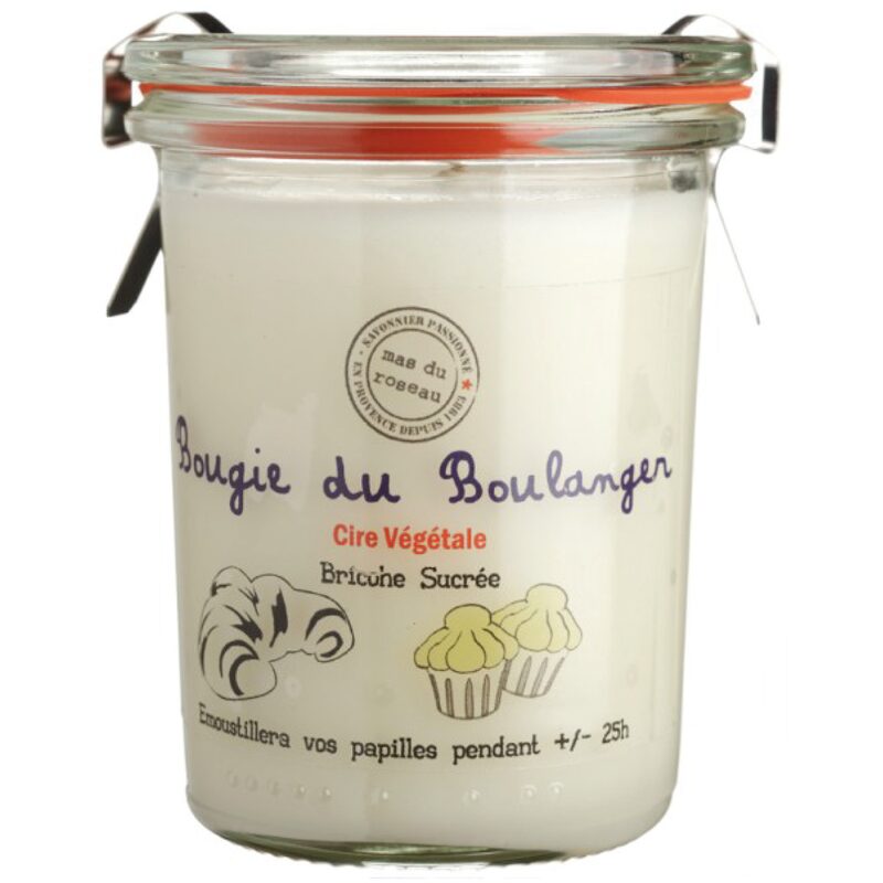 Bougie parfumée DU BOULANGER brioche sucrée