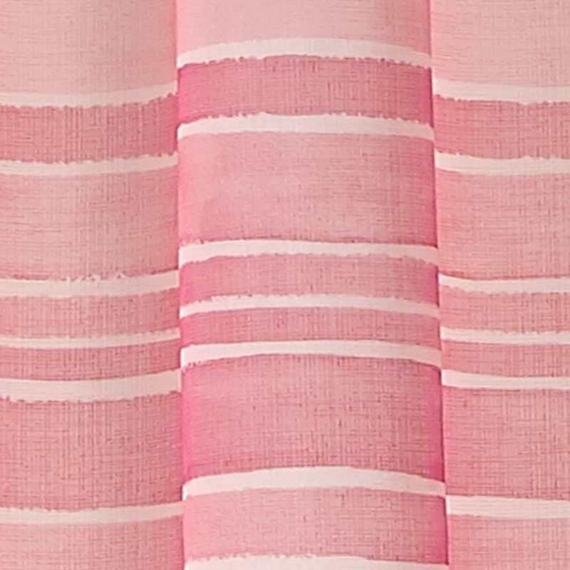 Voilage HOLIDAYS coloris rose 140 x 240 cm