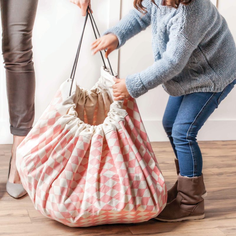 Sac de rangement PINK DIAMONDS coloris rose