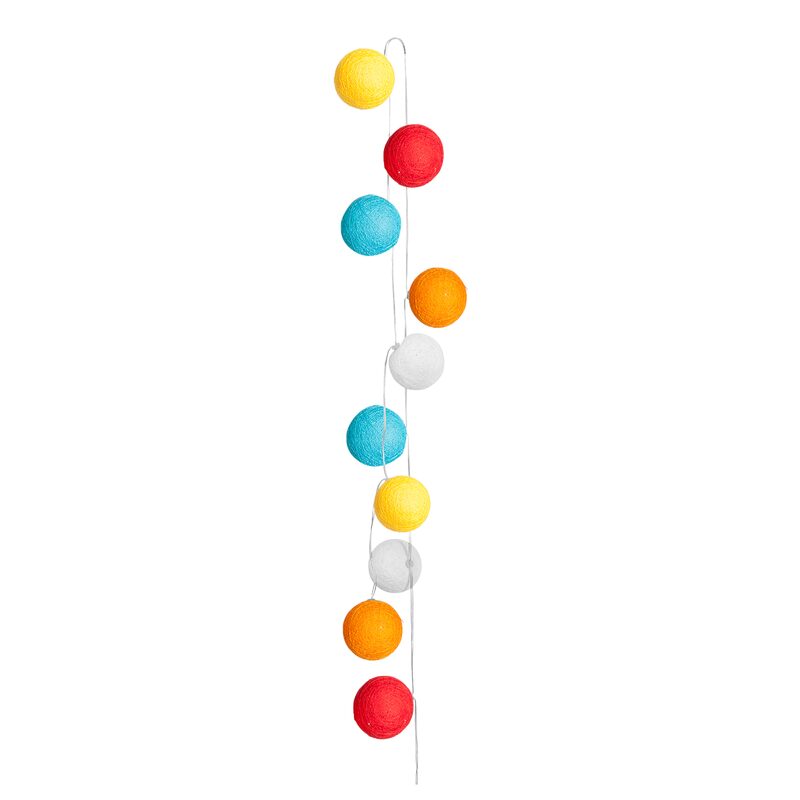 Guirlande lumineuse boule KIMY coloris multicolore