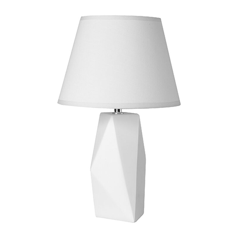 Lampe à poser ORIGAMI coloris blanc 41 x 25 cm