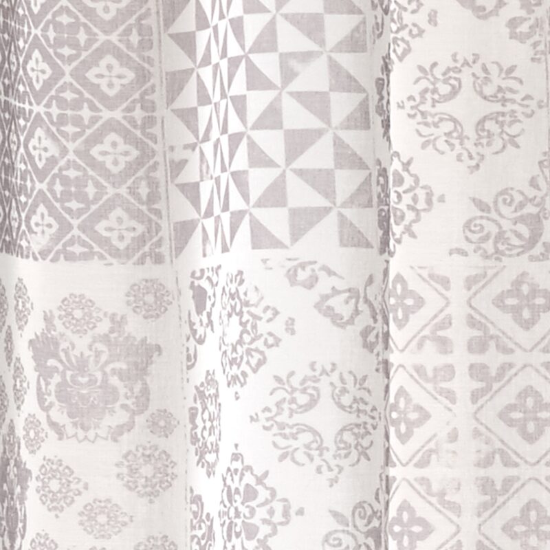Voilage TERRAROSA coloris blanc 130 x 240 cm