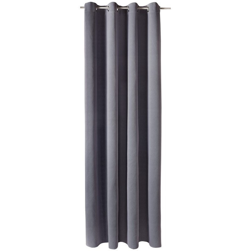 Rideau ELTI coloris gris anthracite 140 x 260 cm