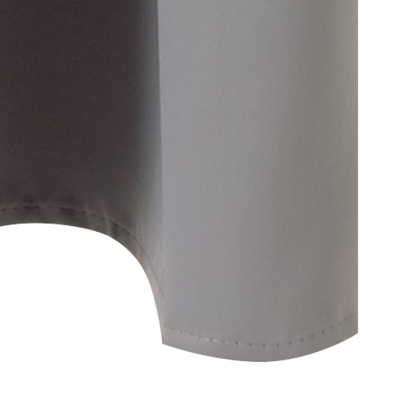 Rideau non feu ANTI-FEU coloris gris 140 x 300 cm