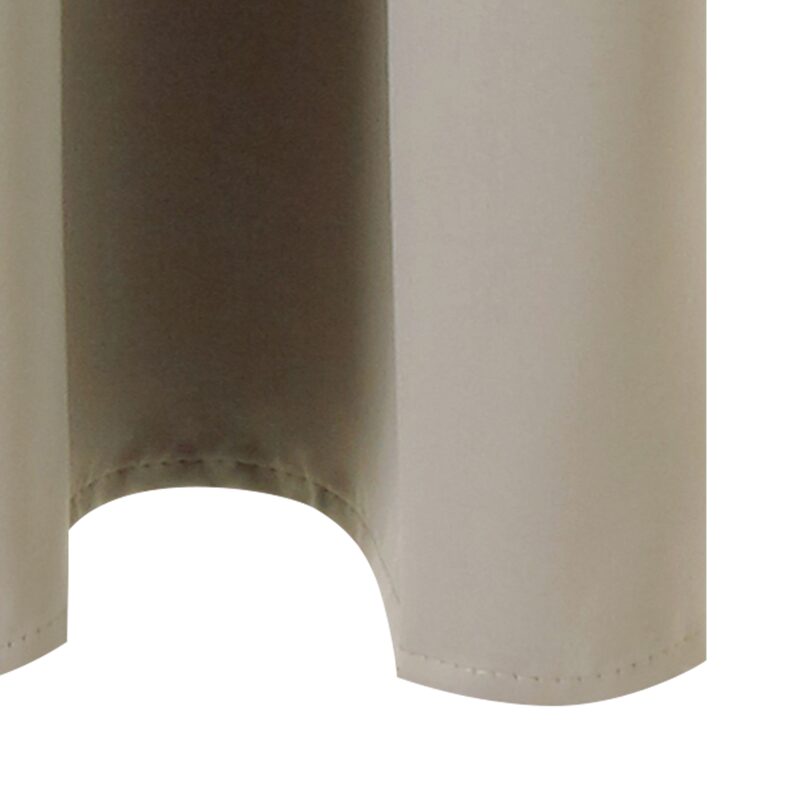 Rideau non feu ANTI-FEU coloris beige 140 x 300 cm