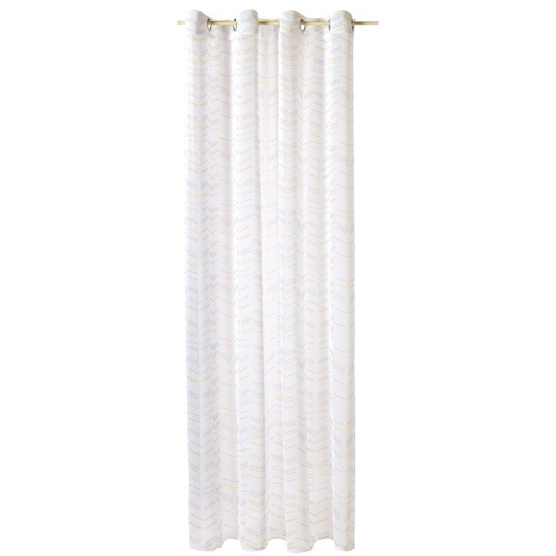 Voilage ARROW coloris blanc 140 x 240 cm