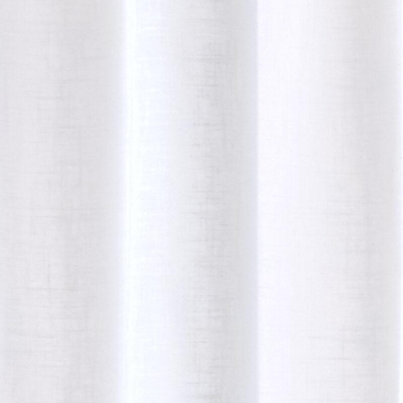 Voilage ASPECT LIN coloris blanc 240 x 260 cm