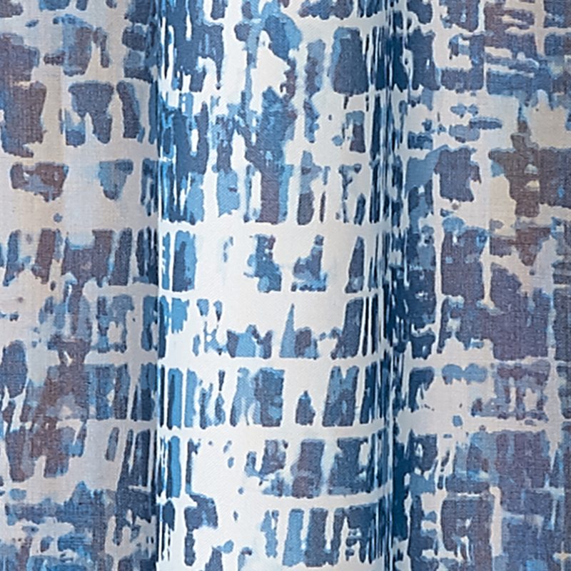 Rideau VALDI coloris bleu 140 x 240 cm