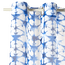 Voilage MILLA coloris bleu indigo 140 x 240 cm