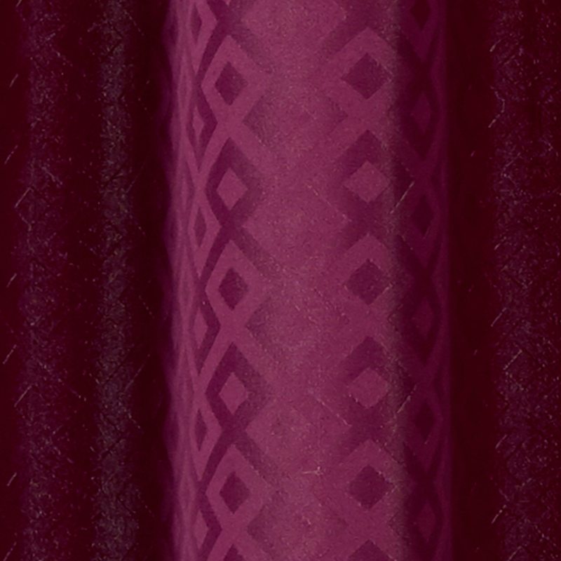 Rideau VIMANI coloris rouge 140 x 240 cm