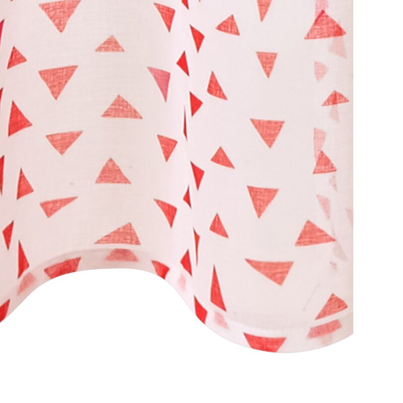 Voilage JOY coloris corail 140 x 240 cm