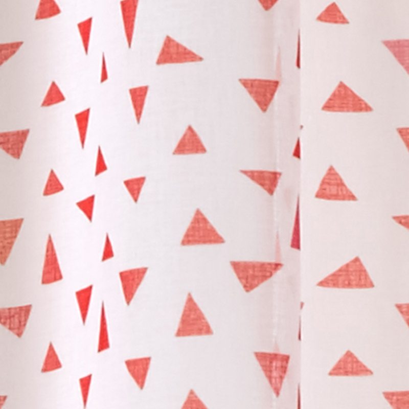 Voilage JOY coloris corail 140 x 240 cm