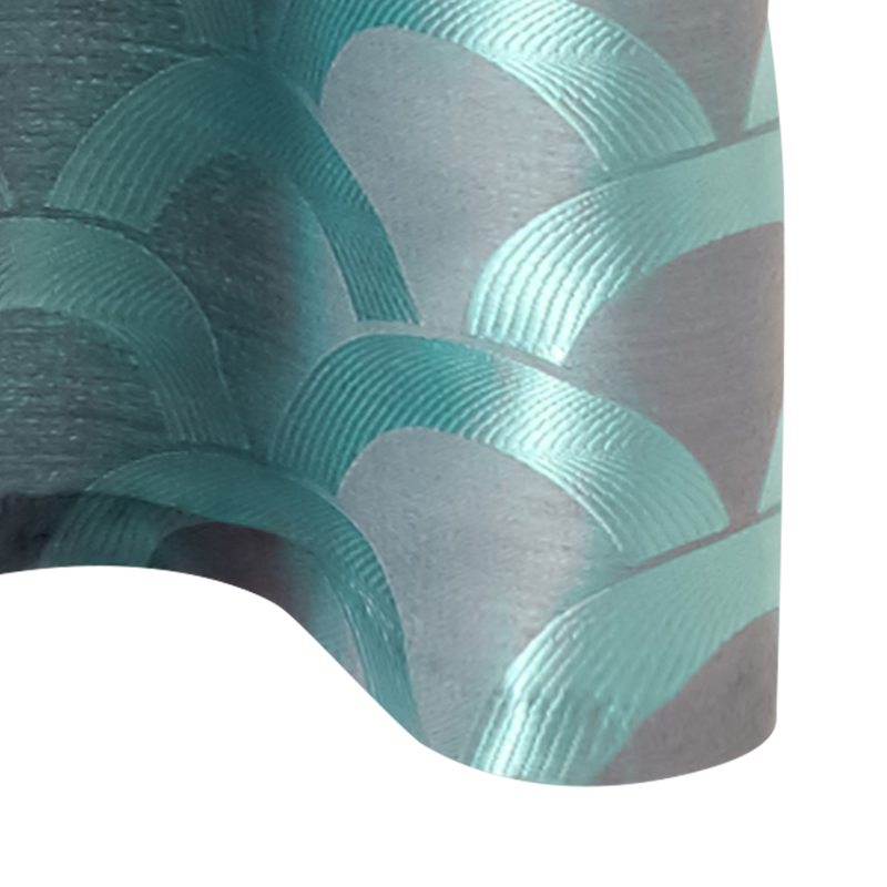 Rideau SONJA coloris bleu acqua 138 x 260 cm