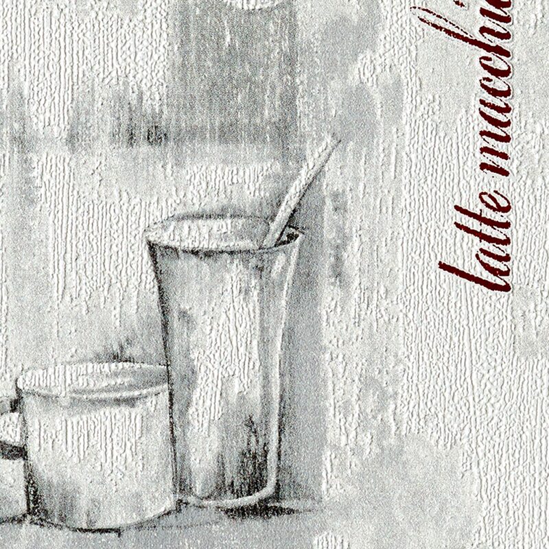 Papier peint intissé ROBUSTA coloris Gris clair
