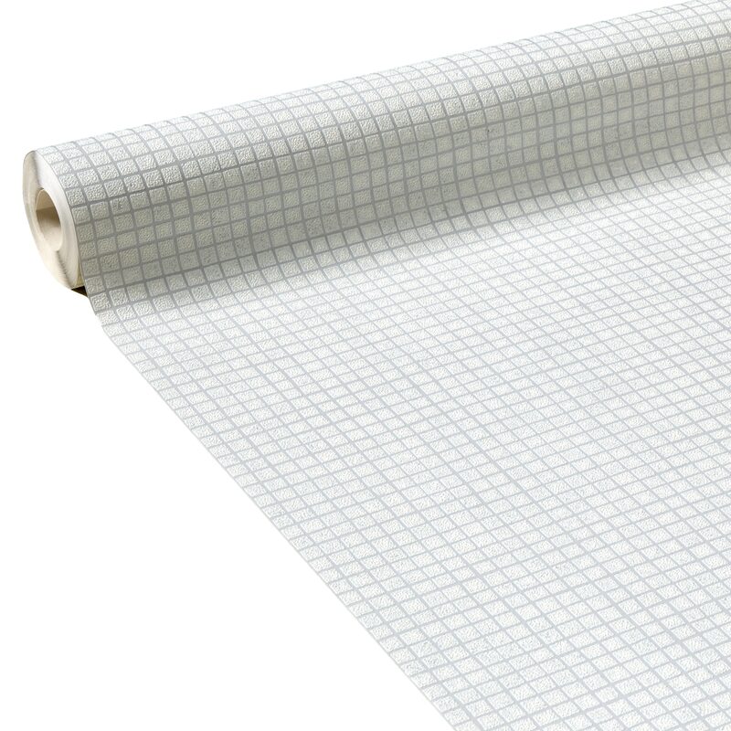 Papier peint vinyle MILLENIUM coloris blanc
