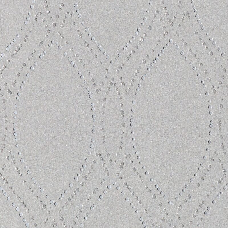 Papier peint intissé DALILA coloris Gris clair