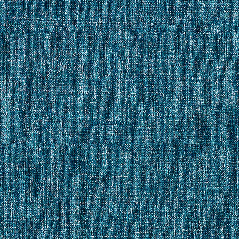 Papier peint intissé ESTEBAN coloris bleu paon