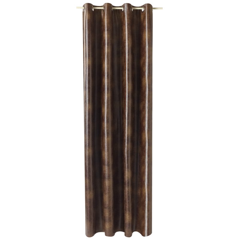 Rideau PORTLAND coloris brun 135 x 260 cm