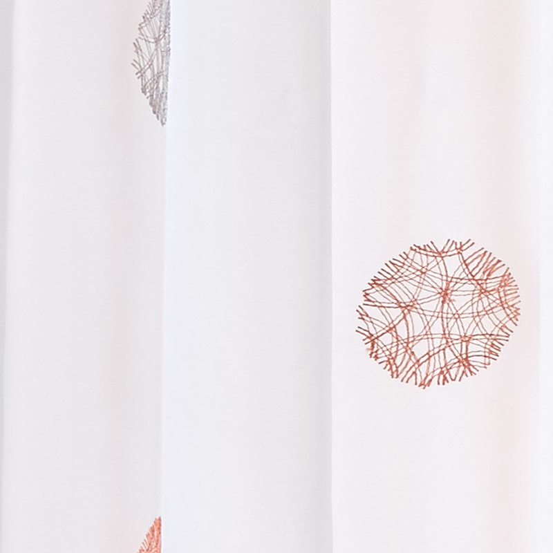 Voilage ROLLING coloris blanc 140 x 240 cm