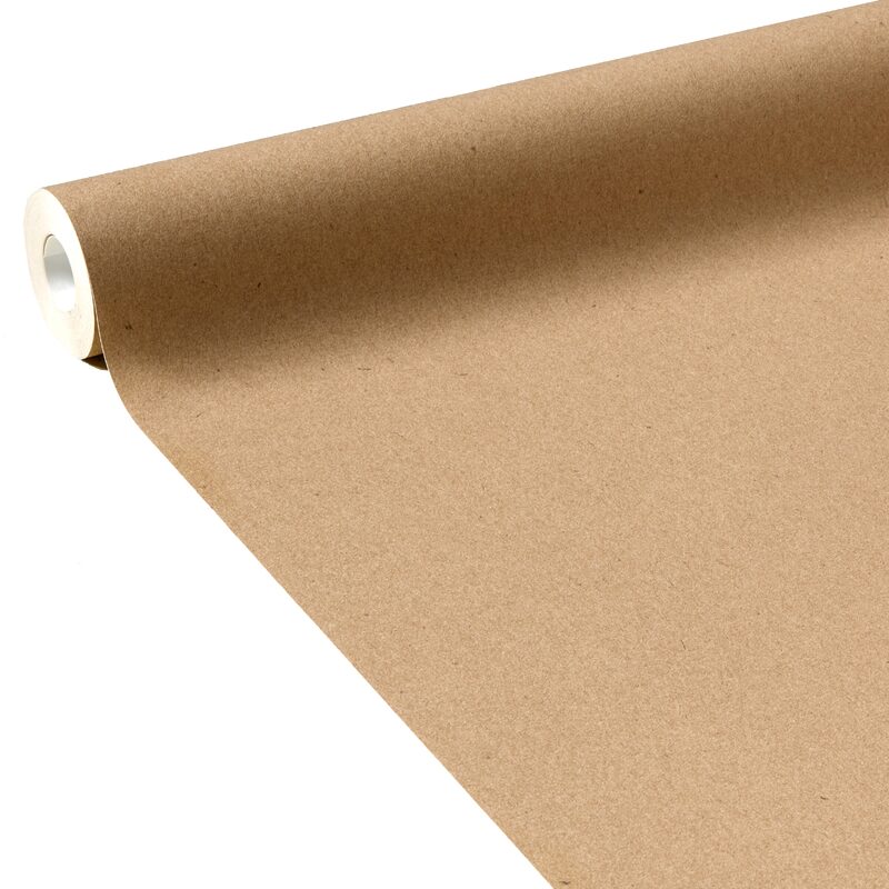 Papier peint intissé KRAFT coloris ocre