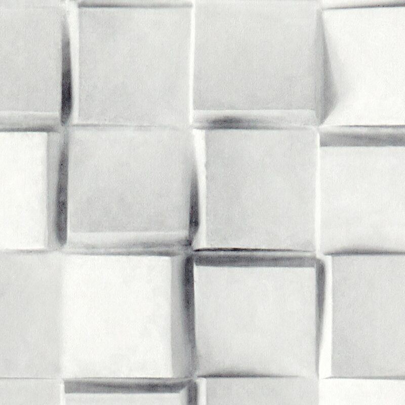 Papier peint intissé KARO coloris Gris clair