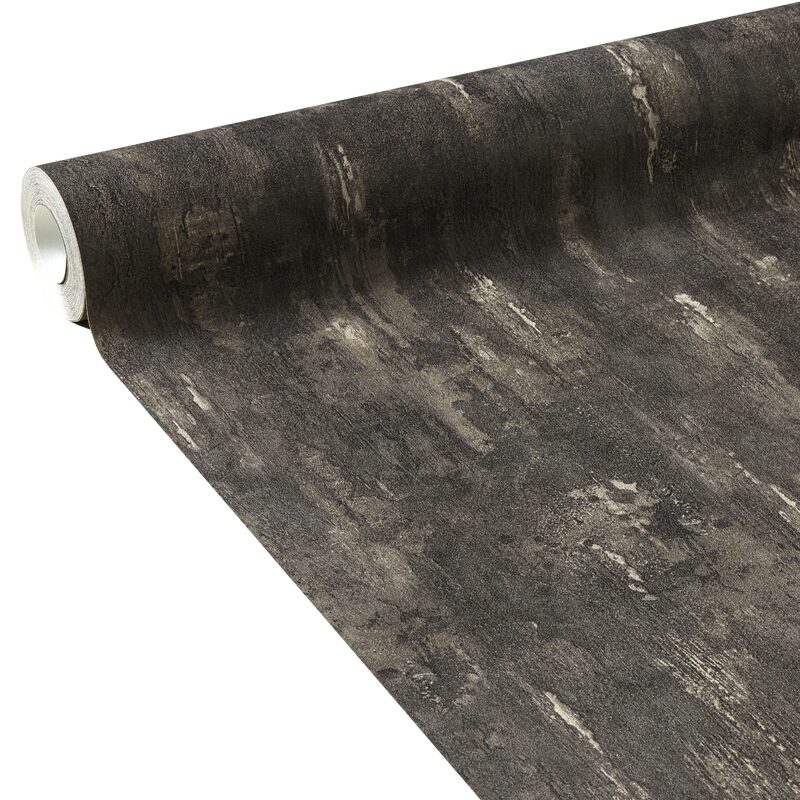 Papier peint intissé NORWOOD coloris brun