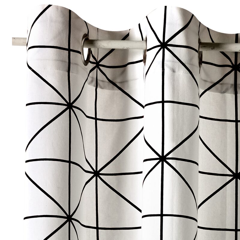 Rideau SLIDING coloris blanc 140 x 260 cm