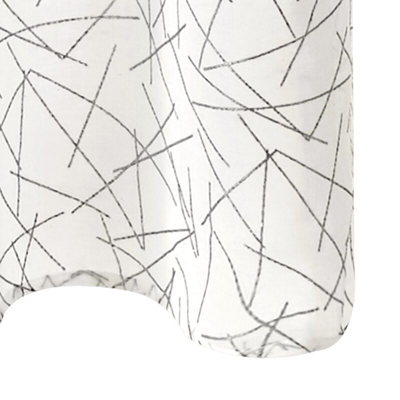 Voilage HALO coloris blanc 140 x 240 cm