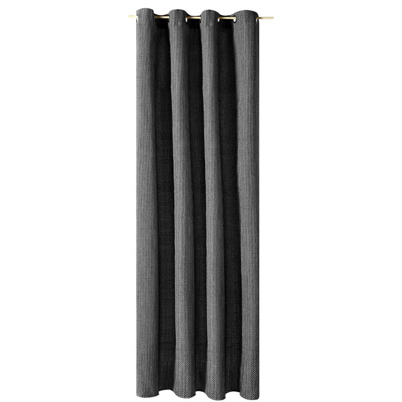 Rideau JANIS coloris noir 140 x 260 cm
